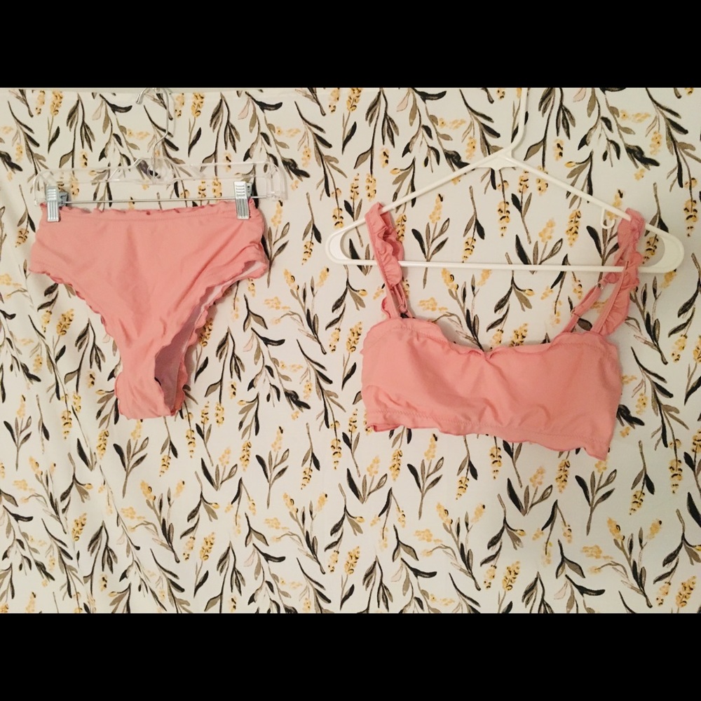 Pink bikini